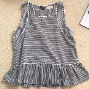 Navy and White Striped Altair’s State Tank Top